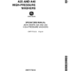 John Deere A25, A40 High-Pressure Washers Operator's Manual (OMTY7732)