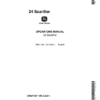John Deere 24 Scarifier Operator's Manual (OMU14271)