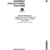John Deere 2010 Timber Hitch, Protective Equipment Operator's Manual (OMU15098)