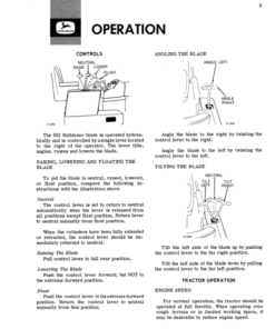 Alternative view of John Deere 622 Attachments Operator's Manuals (OMU15837)