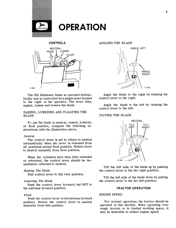 John Deere 622 Attachments Operator's Manuals (OMU15837) - Image 2