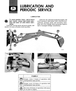 Alternative view of John Deere 92 Attachments Operator's Manuals (OMU40451)