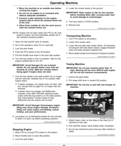 Alternative view of John Deere 1600 Series III Turbo Wide Area Mowers Operator's Manual (OMUC10435)