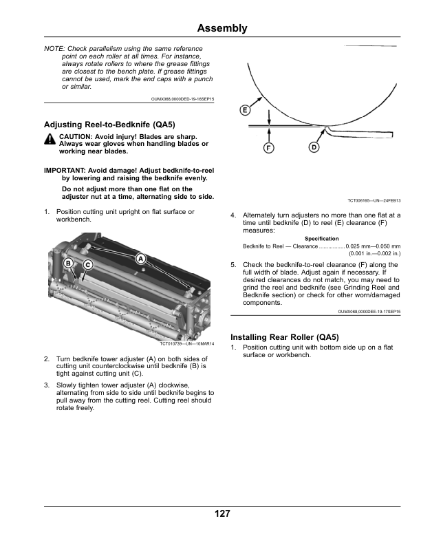 John Deere 7500A, 7700A, 8700A & 8900A PrecisionCut Fairway Mowers, 8800A TerrainCut Rough Mower Operator's Manual (OMUC10998) - Image 2