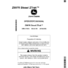 John Deere Z997R Diesel Ztrak (North America) (030001-) Operator's Manual (OMUC11043E)