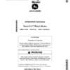 John Deere 9009A TerrainCut Rough Mower (020001-) (North America Edition) Operator's Manual (OMUC11045)