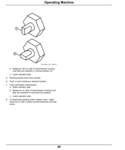 Alternative view of John Deere 9009A TerrainCut Rough Mower (020001-) (Export Edition) Operator's Manual (OMUC11047)