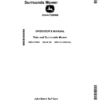John Deere 7400A TerrainCut Trim, Surrounds Mower (Export Edition) Operator's Manual (OMUC11090)