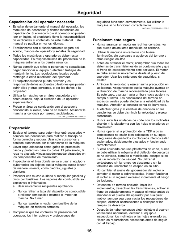 John Deere 7500A, 7700A, 8700A, 8900A PrecisionCut Fairway Mowers, 8800A TerrainCut Rough Mower (Export Edition) Operator's Manual (OMUC11091) - Image 3