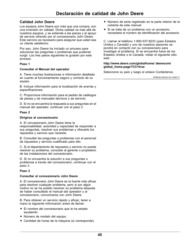 John Deere 14 Bushel Blower & Rear Hopper Dump From Seat Operator's Manual (OMUC11143) - Image 2