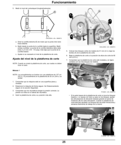 Alternative view of John Deere Tractors X115R, X135R, X155R (Export Edition) (SN 800001-) Operator's Manual (OMUC11809)