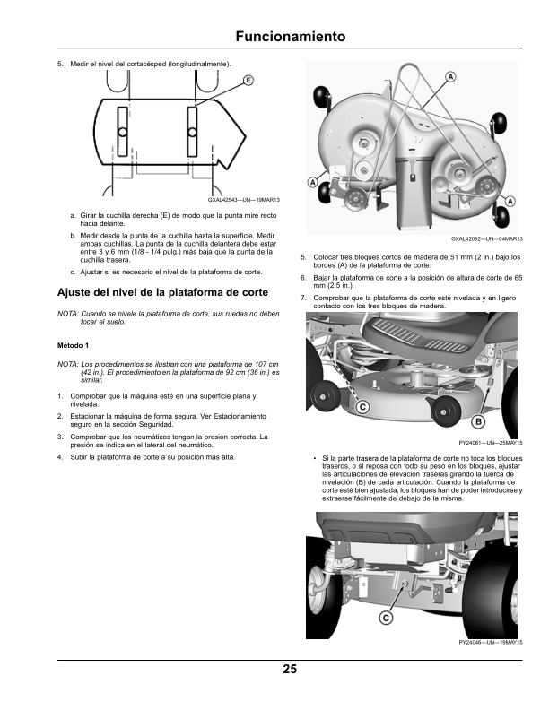 John Deere Tractors X115R, X135R, X155R (Export Edition) (SN 800001-) Operator's Manual (OMUC11809) - Image 2