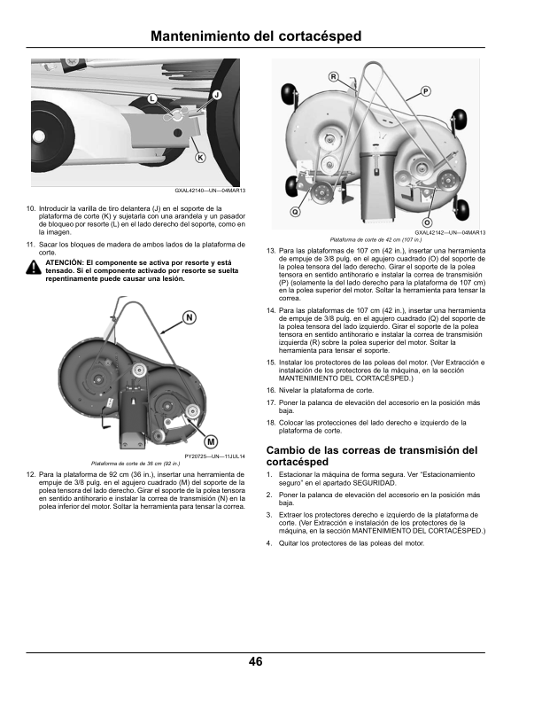 John Deere Tractors X115R, X135R, X155R (Export Edition) (SN 800001-) Operator's Manual (OMUC11809) - Image 3