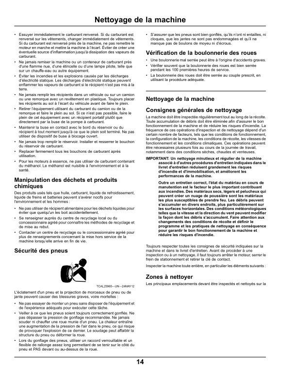 John Deere Tractors X115R, X135R, X155R (Export Edition) (SN 800001-) Operator's Manual (OMUC11809) - Image 4