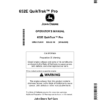 John Deere 652E QuikTrak Pro (North America) (050001-) Operator's Manual (OMUC12034E)