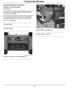 Alternative view of John Deere 652E QuikTrak Pro (North America) (050001-) Operator's Manual (OMUC12034E)
