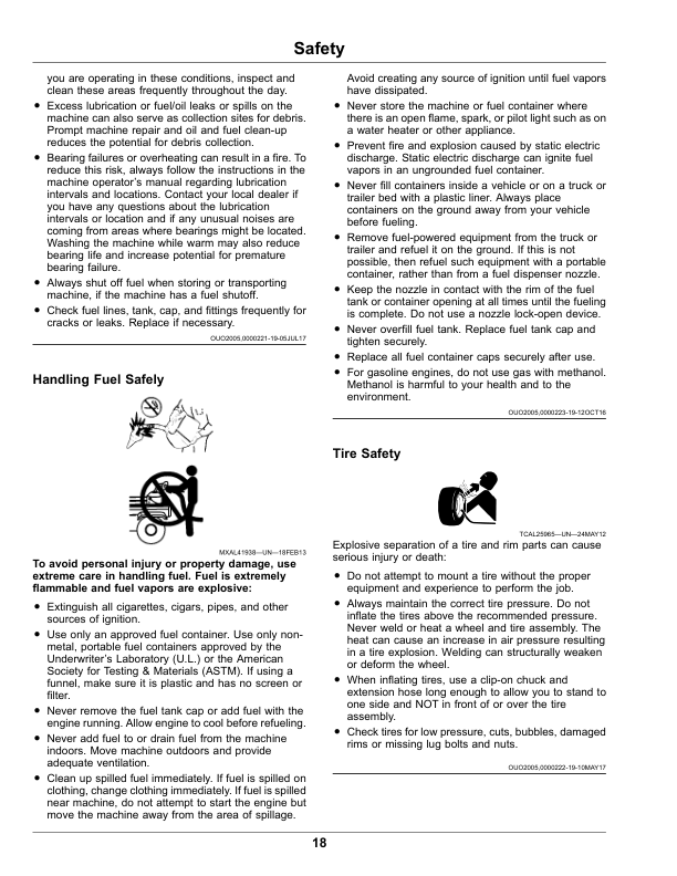 John Deere S240 Riding Lawn Tractor (825001-850000) Operator's Manual (OMUC12251) - Image 2