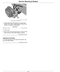 Alternative view of John Deere HPX815E Gator Utility Vehicles Operator's Manual (OMUC12667)