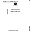 John Deere Z525E, Z540R ZTrak (Export Edition)SN 050001- Operator's Manual (OMUC12699)