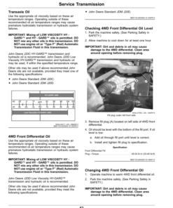 Alternative view of John Deere XUV560E & XUV560E S4 Gator Utility Vehicles Operator's Manual (OMUC12876)