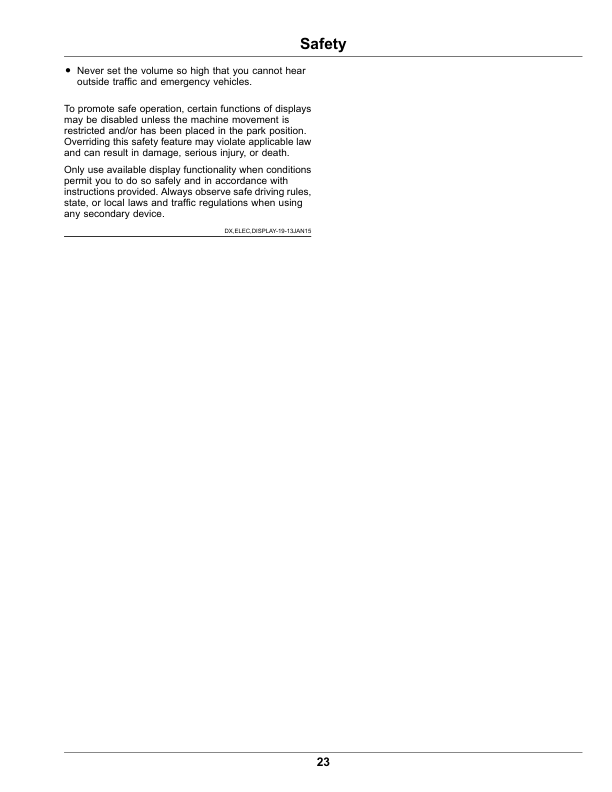 John Deere XUV590M & XUV590M S4 Gator Utility Vehicle Operator's Manual (OMUC12982) - Image 2