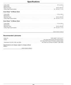 Alternative view of John Deere X330, X350, X354, X370, X380, X384, X390,X394 Select Series Tractors (050001-070000) (North American) Operator's Manual (OMUC13305)