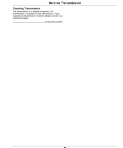 Alternative view of John Deere X350R Select Series Tractor Operator's Manual (OMUC13306)