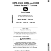 John Deere X570, X580, X584 & X590 Select Series Tractors Operator's Manual (OMUC13307)