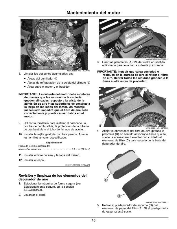John Deere X350R Select Series Tractor (Export Edition)(s.n. 050001-) Operator's Manual (OMUC13309) - Image 4