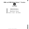 John Deere X584, X590 Select Series Tractors (Export Edition)(s.n. 130001-) Operator's Manual (OMUC13310)