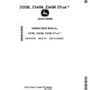 John Deere Z335E, Z345M, Z345R ZTrak (Export Edition) Operator's Manual (OMUC13764)