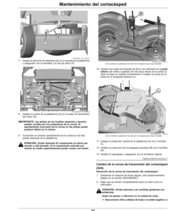 Alternative view of John Deere Z335E, Z345M, Z345R ZTrak (Export Edition) Operator's Manual (OMUC13764)