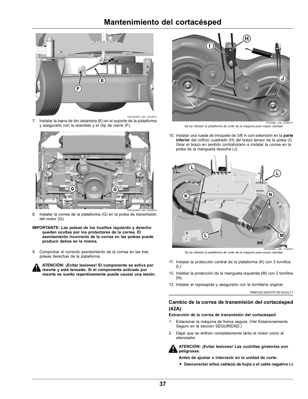 John Deere Z335E, Z345M, Z345R ZTrak (Export Edition) Operator's Manual (OMUC13764) - Image 2