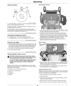 Alternative view of John Deere Z525E, Z535M, Z535R, Z540M & Z540R ZTrak Mowers Operator's Manual (OMUC13765)