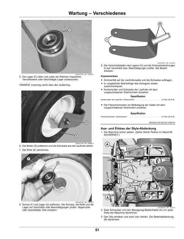 John Deere Z525E, Z535M, Z540R ZTrak (Export Edition) Operator's Manual (OMUC13768) - Image 2