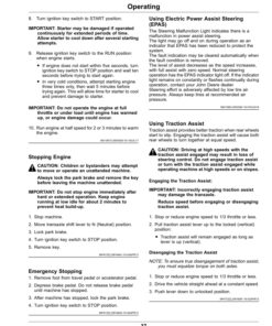 Alternative view of John Deere XUV825M S4 Gator Utility Vehicles (010001-030000) (North American) Operator's Manual (OMUC14274)