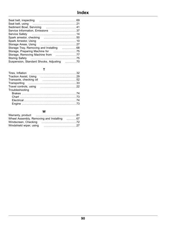 John Deere M-Gator A3-T Utility Vehicles Operator's Manual (OMUC14277) - Image 2