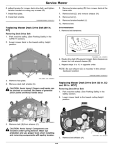 Alternative view of John Deere Z997R Diesel Ztrak Mowers (North America) (040001-) Operator's Manual (OMUC14762E)