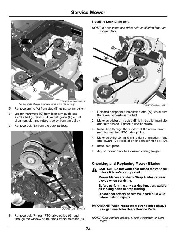 John Deere Z900B, Z900M, Z900R ZTrak Pro Series Gas (North America) (030001-) Operator's Manual (OMUC15069E) - Image 2