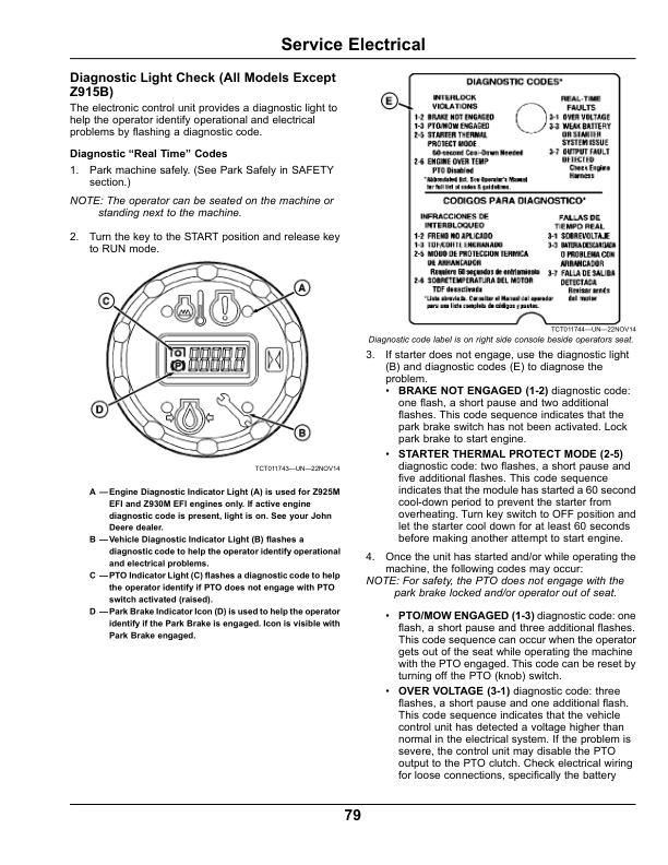 John Deere Z900B, Z900M, Z900R ZTrak Pro Series Gas (North America) (030001-) Operator's Manual (OMUC15069E) - Image 3