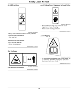 Alternative view of John Deere Z900E, Z900M & Z900R ZTrak Pro Series Gas Operator's Manual (OMUC15151)