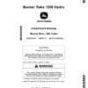 John Deere Bunker Rake 1200 Hydro (North American) Operator's Manual (OMUC15447)