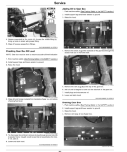 Alternative view of John Deere 1000, 1500, 2000Aercore Tractor-Mounted Aerators (North American) Operator's Manual (OMUC15455)