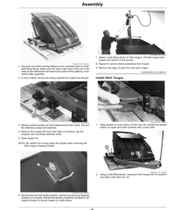 Alternative view of John Deere TC125 Turf Collection System Operator's Manual (OMUC15496)