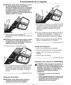 Alternative view of John Deere 800 Aercore Aerator (North American) Operator's Manual (OMUC15510)