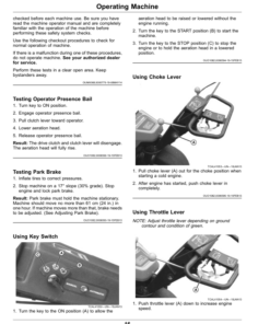 Alternative view of John Deere 800 Aercore Aerator (Export Edition) Operator's Manual (OMUC15516)