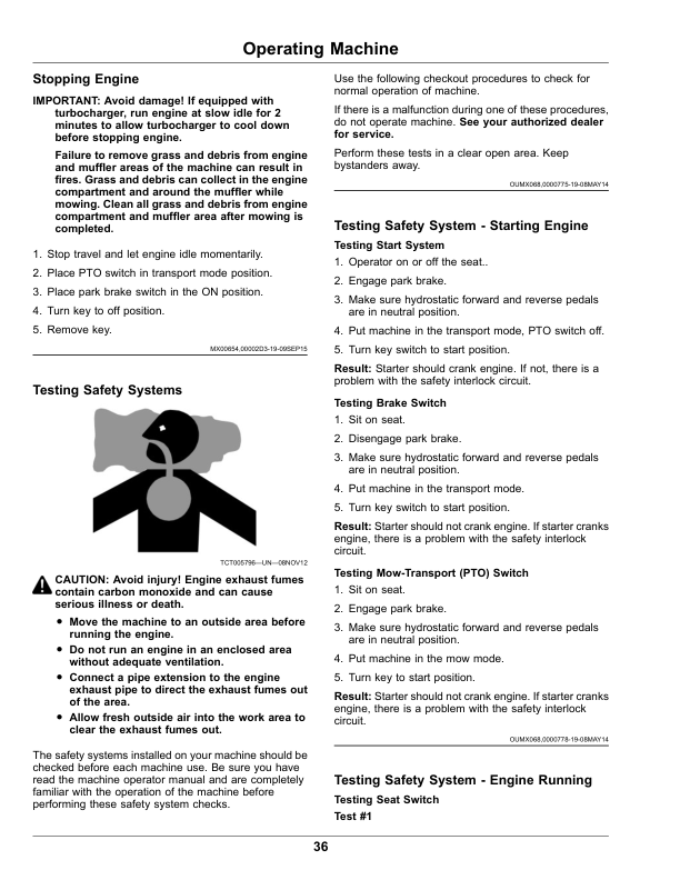 John Deere 7400A TerrainCut Trim, Surrounds Mower (North American) Operator's Manual (OMUC15600) - Image 3