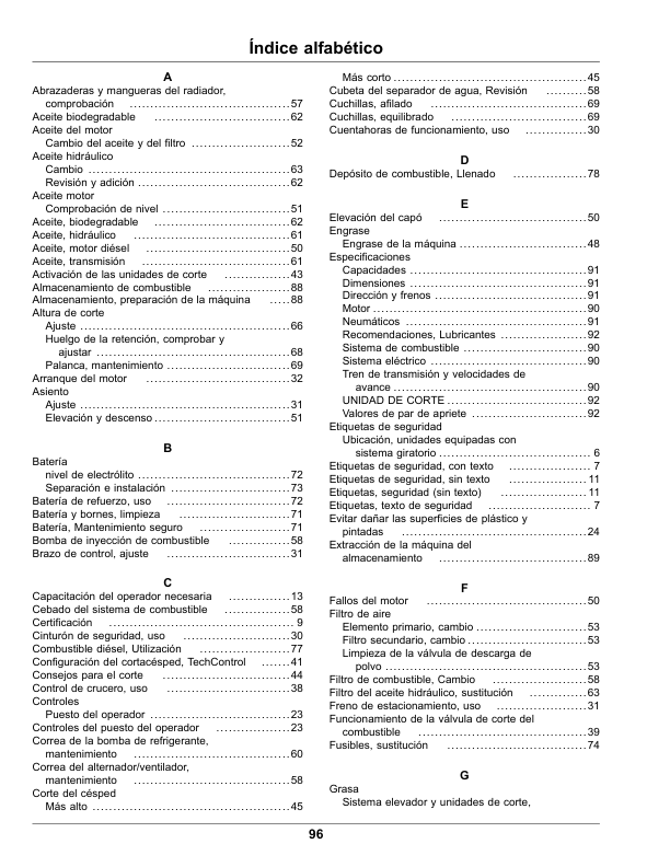 John Deere 7400A TerrainCut Trim, Surrounds Mower (Export Edition) Operator's Manual (OMUC15628) - Image 3