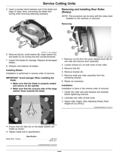 Alternative view of John Deere 7500A, 7700A, 8700A (050001-), 8900A (020001-) PrecisionCut Fairway Mowers & 8800A (050001-) TerrainCut Rough Mowers Operator's Manual (OMUC15686)