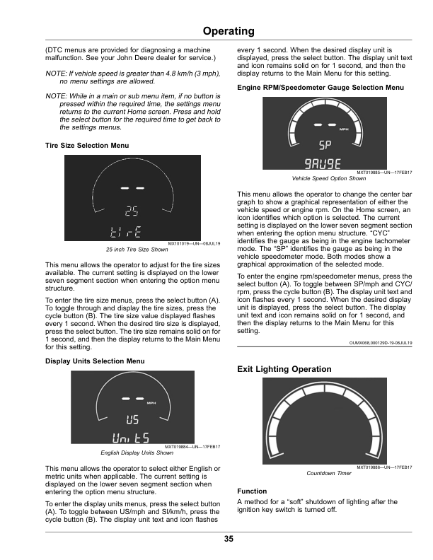 John Deere XUV835E, XUV835M, XUV835R Gator Utility Vehicles (California Edition) Operator's Manual (OMUC15807) - Image 3